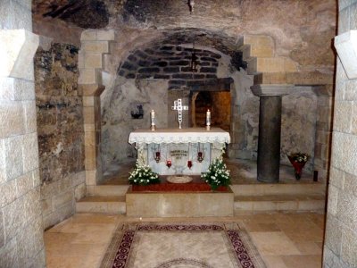 Grotto of the Annunciation is Believed to be the Orginal Home of Mary