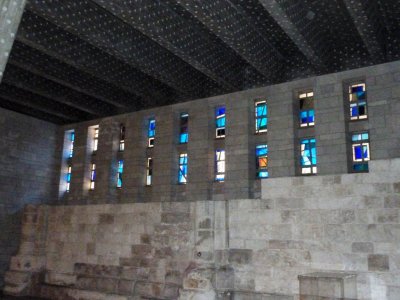 Stained Glass in the Church of the Annunciation in Nazareth