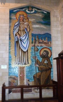 Mosaic Donated by Spain to the Church of the Annunciation in Nazareth