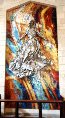 Mosaic Donated by the USA to the Church of the Annunciation in Nazareth