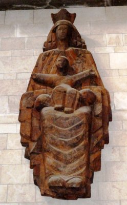 Statue Donated by Venezuela to the Church of the Annunciation in Nazareth