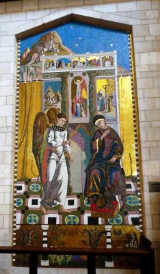 Mosaic Donated by Mexico to the Church of the Annunciation in Nazareth