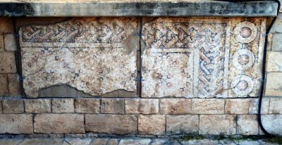 Byzantine Mozaic Probably Dates to the 4th Century BC at the Church of the Annunciation