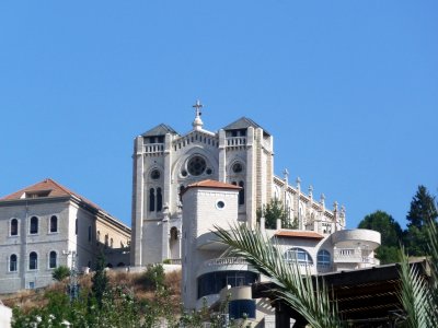 The Salesian Church of Nazareth Sits on the Highest Hill in the West of the City