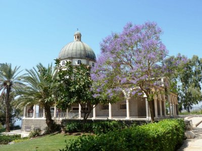 The Church of the Beatitudes (1936-38) was Built on the Site of a 4th Century Byzantine Church