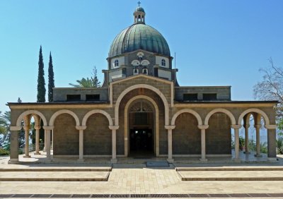 The Church of the Beatitudes, Sea of Galilee, Israel