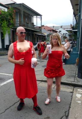 Hanging Out on Bourbon Street