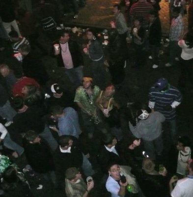 Flasher on Bourbon St.