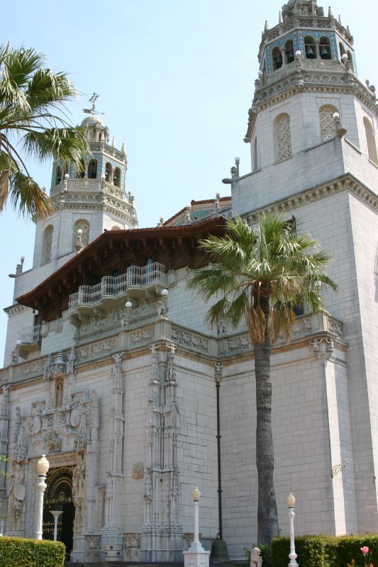 Hearst Castle main entrance