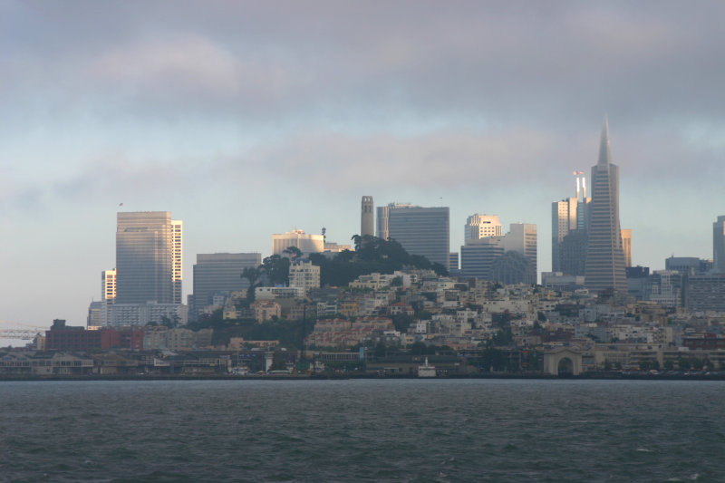 View from Alcatraz ferry