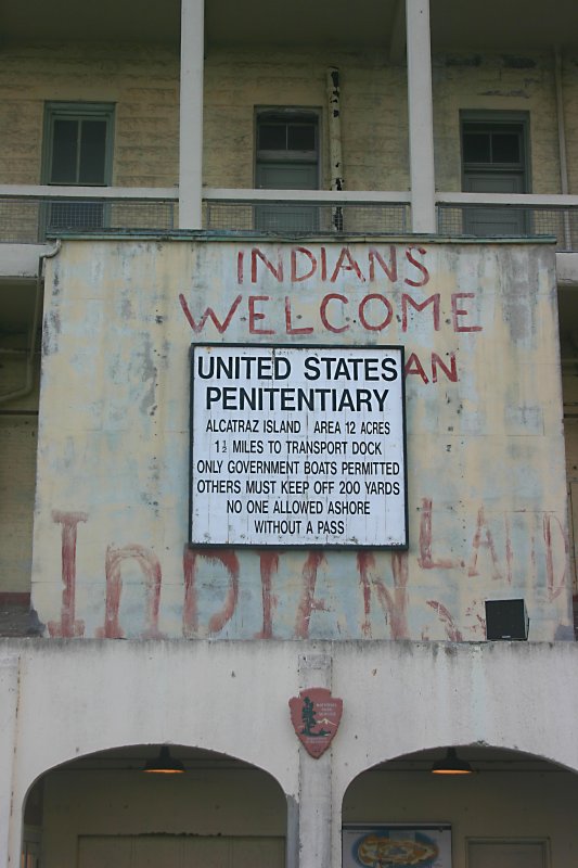 Alcatraz sign