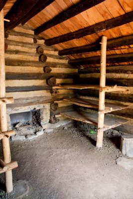 Interior of an enlisted man's cabin