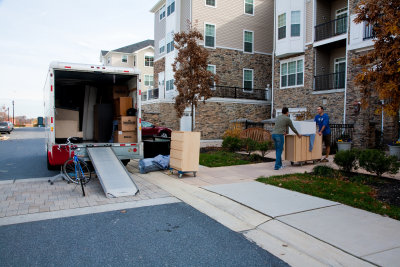 Moving day in Maryland