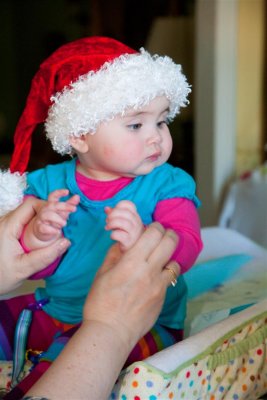 Modeling the new Christmas hat