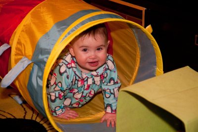 Loves the tunnel