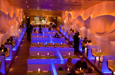 Interior of Morimoto's Restaurant