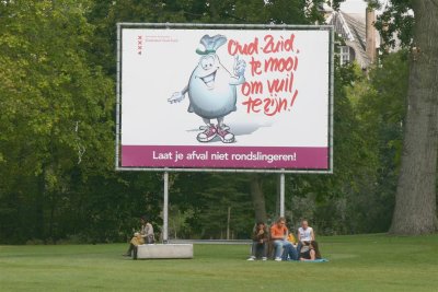 Sign in Vondelpark