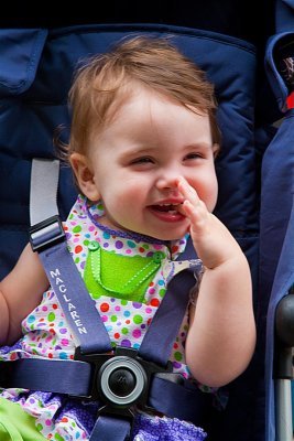 Happy baby.