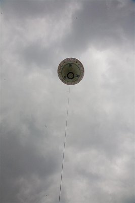 Tethered Zoo balloon.