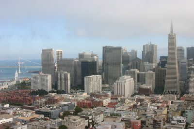 Day 15 San Fran from the Coit tower