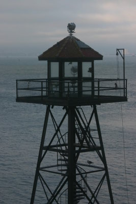Alcatraz guard tower