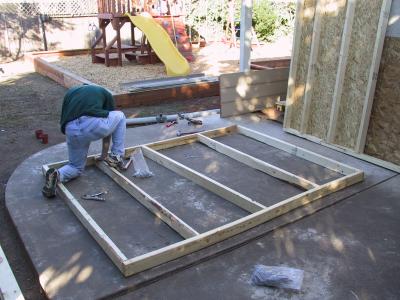 Framing side wall