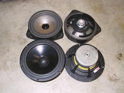 Stock midbasses compared to Seas CA18RLY
