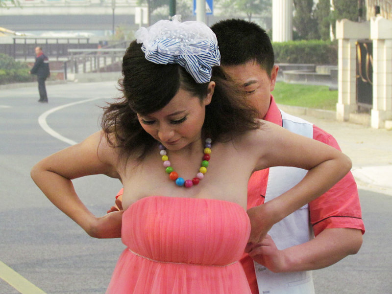 Bride in Pink, Shanghai, 2011