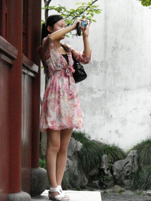 A Fellow Photographer, Shanghai, 2010
