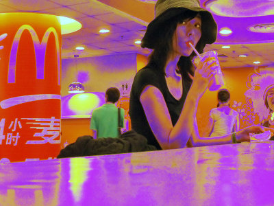 A McDonalds, Shanghai, August 2011