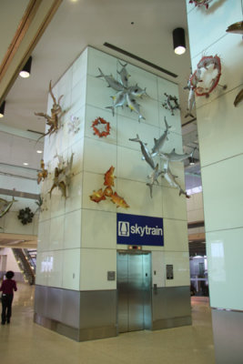 Fish Art, Miami Airport