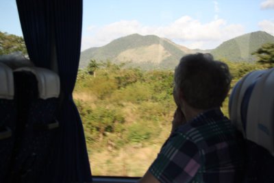 Heading east into the mountains of Pinar del Rio Province
