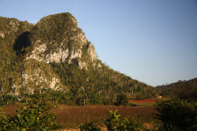 Limestone mountains near Cueva de Los Portales