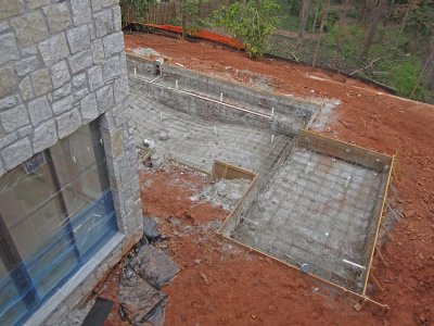 Day 160 - Pool Viewed From Terrace