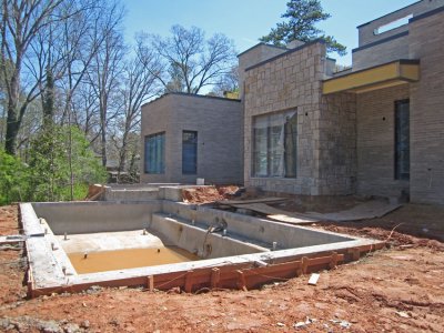 Day 173 - Pool Tile Installed