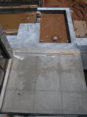 Day 227 - Patio Concrete
