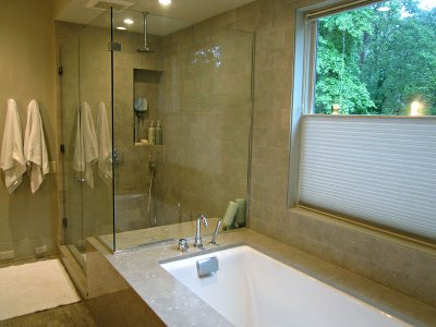 Master Bath Shower And Tub