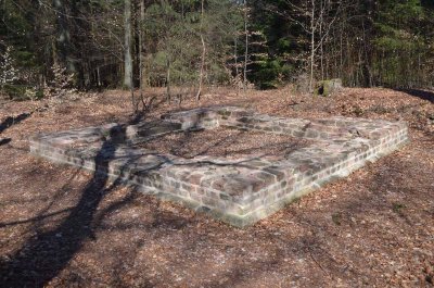 Ehemaliger rmischer Wachturm bei Eulbach