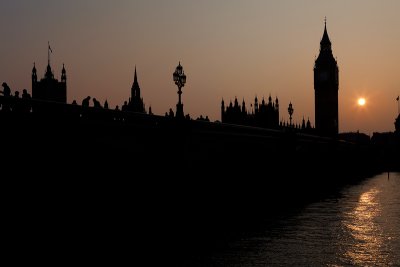 Parliament Sunset