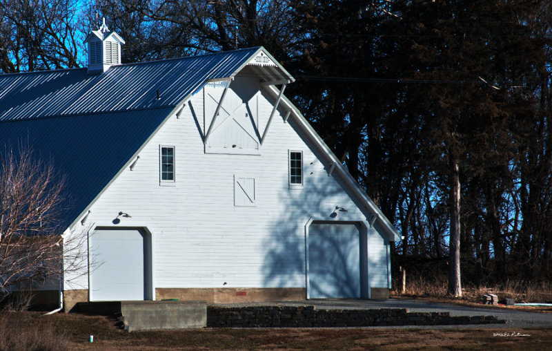 Don't know if this is a renovated or a new build but it has both new and old character.
An image may be purchased at http://fineartamerica.com/featured/new-old-barn-edward-peterson.html