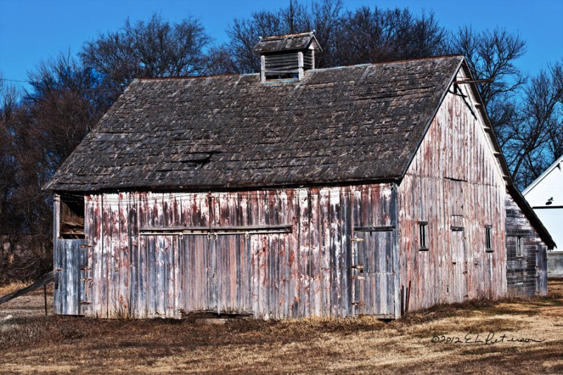 Old and still functional, the ridge is still strong.
An image may be purchased at http://fineartamerica.com/featured/great-old-barn-edward-peterson.html