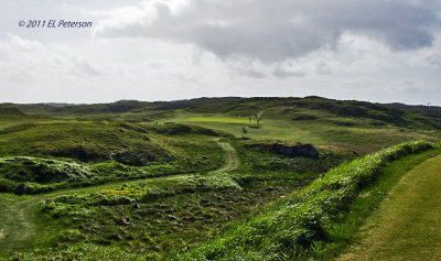 Golf course at Connemara in Gallway.