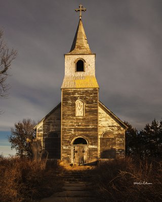 The heart of the rural life was the church. As time has gone by, more of these structures have fallen by the wayside.
An image may be purchased at http://edward-peterson.artistwebsites.com/featured/country-faith-edward-peterson.html