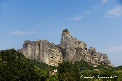 The rock pillars