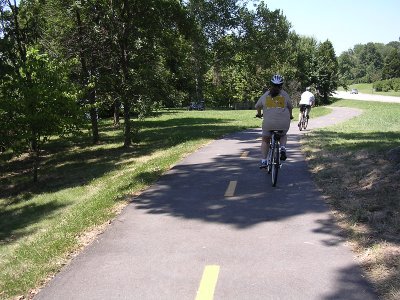 Along the Mt. Vernon Bike Path