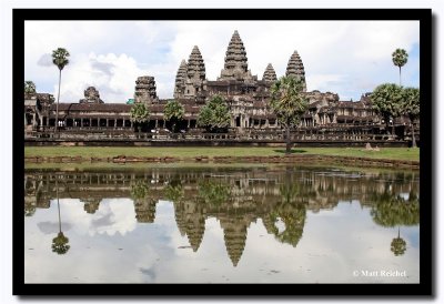 Angkor Wat Reflection, Angkor, Cambodia