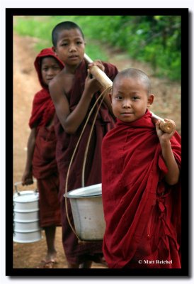 Novice Monks Carrying Water, Shan State, Myanmar.jpg