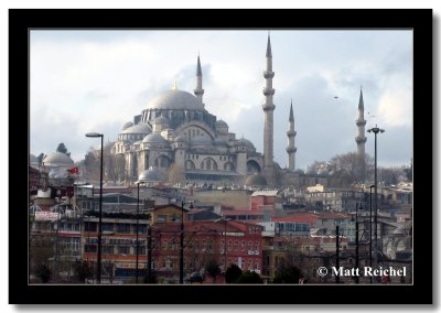 Istanbul from the Bosphoros, Turkey