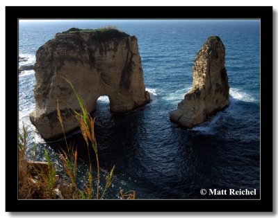 Pidgeon Rocks, Beirut, Lebanon