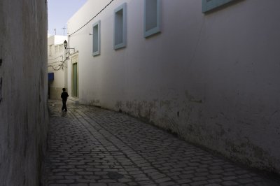 <B>Along the Street</B> <BR><FONT SIZE=2>Sousse, Tunisia - 2008</FONT>